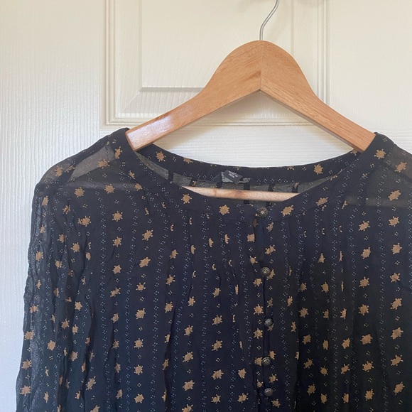 Lucky brand Boho blouse - Picture 2 of 4